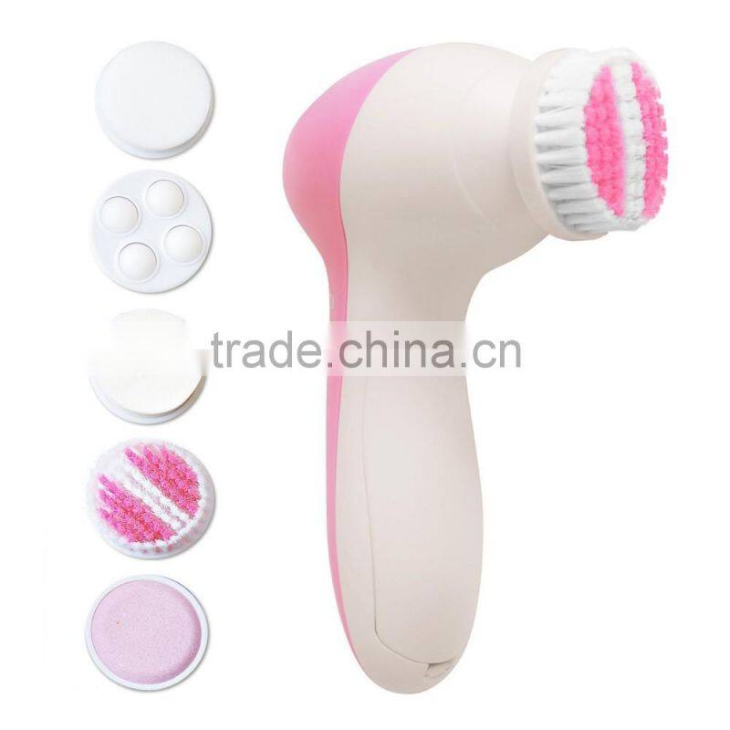 5 in 1 Facial Machine Electric Facial Brush Face Cleansing Brush Body Skin Care Massager