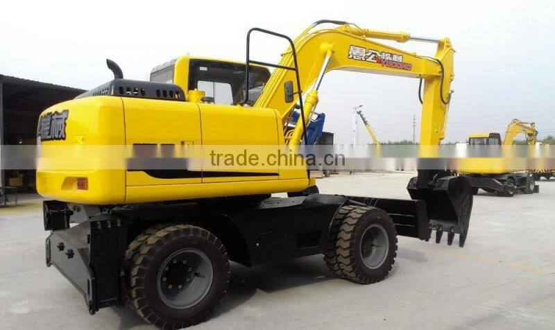 Yugong 13ton Mini Wheel Excavator Prices