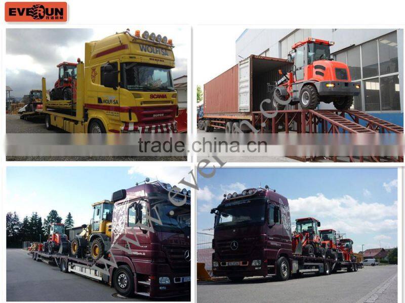 Everun Zl08 Er08 Mini Wheel Loader with CE