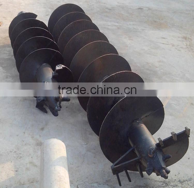 India popular automatic hydraulic digging machine for pole vertical