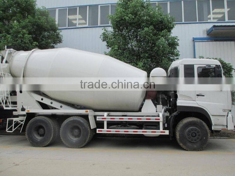 Dongfeng new condition 6X4 concrete mixer vehicle with 8~10cbm capacity for sale
