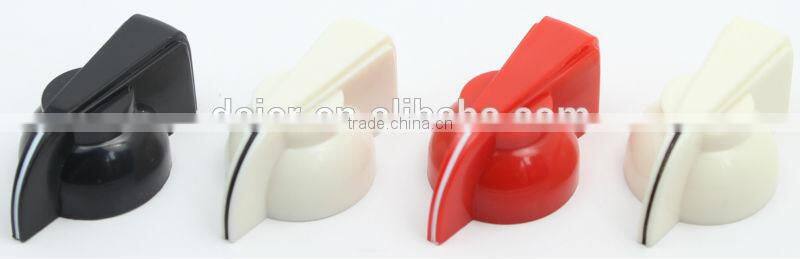 chicken-head potentiometer knob 6mm for knurled shaft