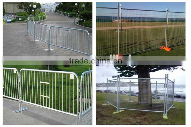 China wholesale cheap hot sale temporary fence/heavily hot dip galvanized temporary barriers