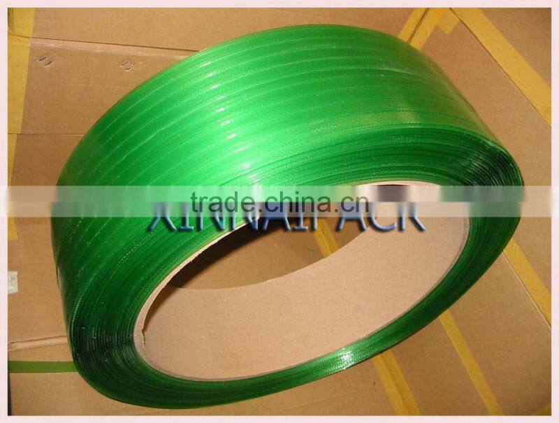 2014 recycle green low price poly strapping