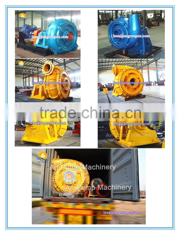 wear-resistant material Gold Ash Mining Sand dredging pump