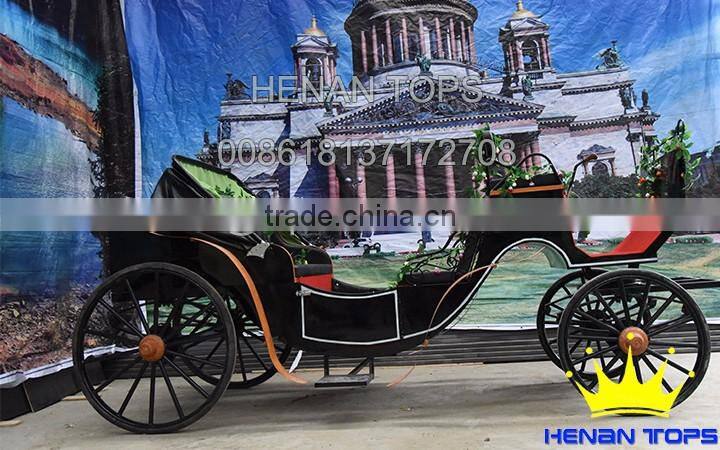 HENAN TOPS Park classic horse carriage MC-04 for sale