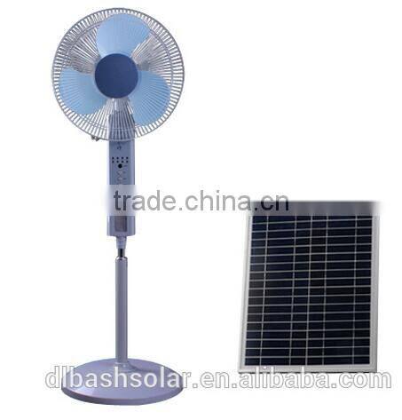 ABS and PP Home Solar fans Energy Saving Floor motor cool air fan