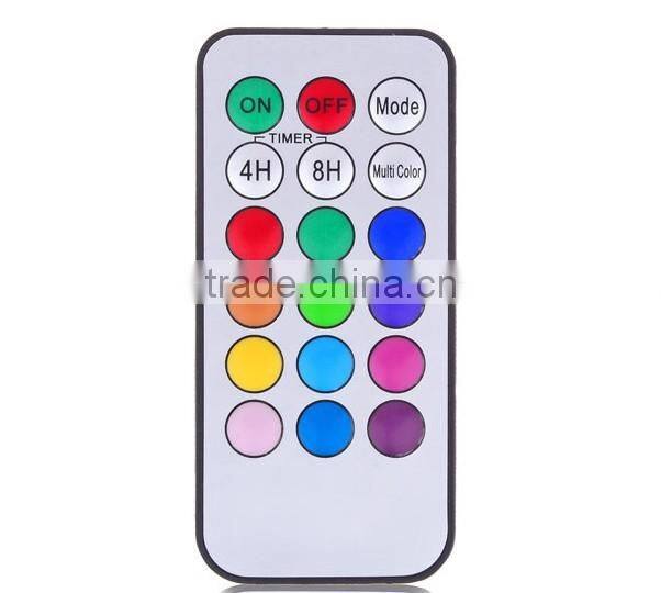 colorful Wax Battery electronic LED candle light