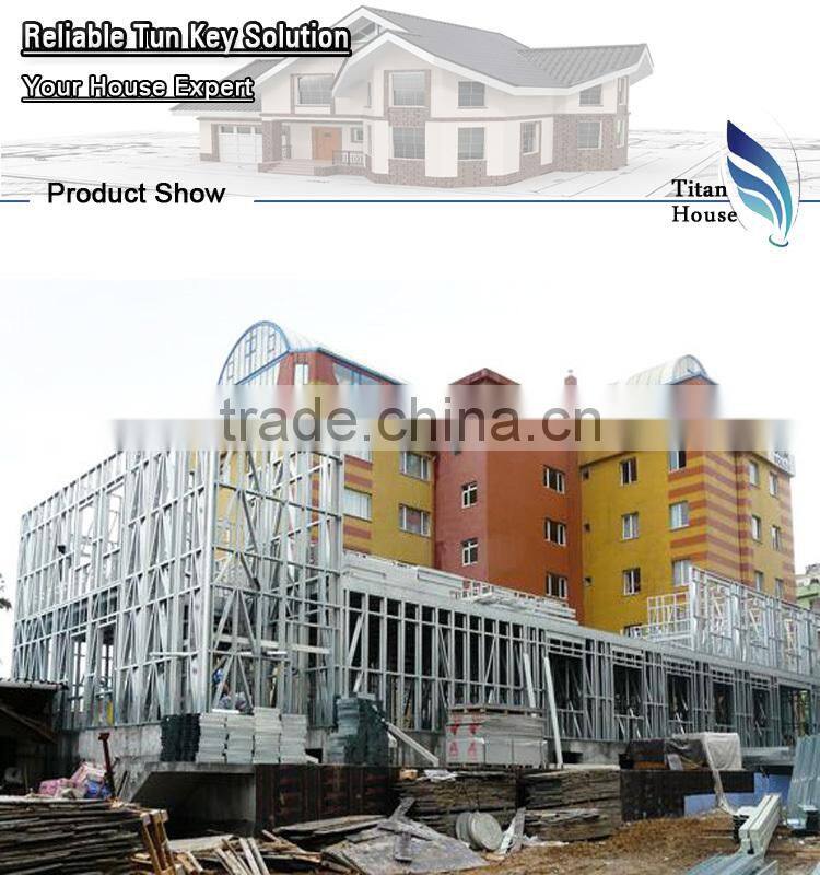 Steel Frame Structure Prefab Apartment Building