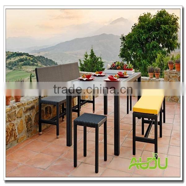 Audu Balcony Bar Furniture,Bench And Chair Balcony Bar Furniture