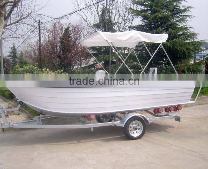 CE certificated 15ft new Aluminum Bass Boat