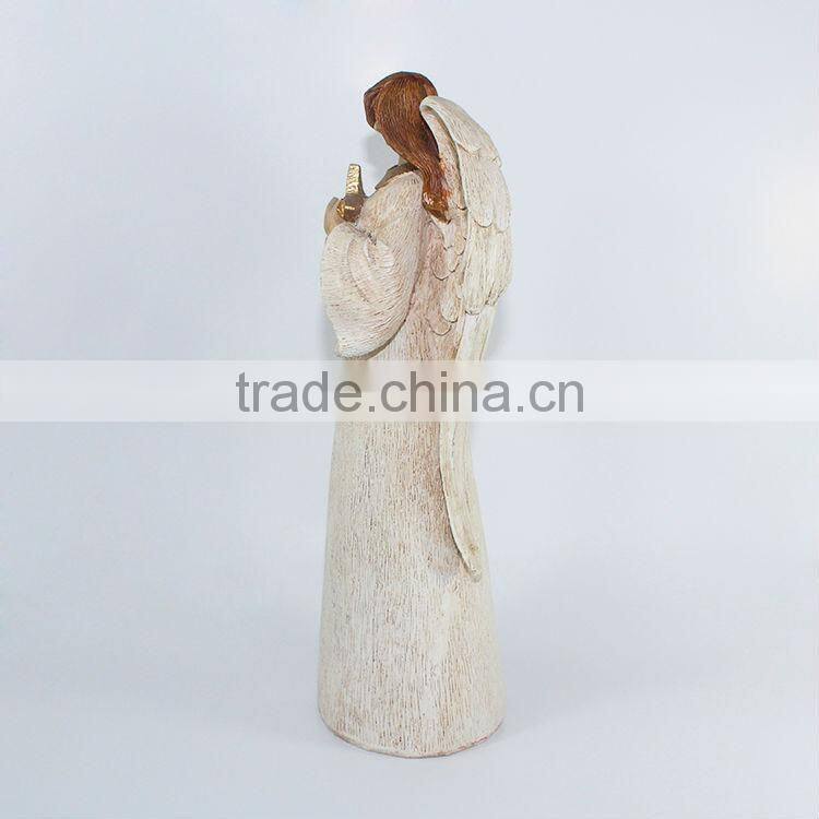 Home large decorative angel figurine