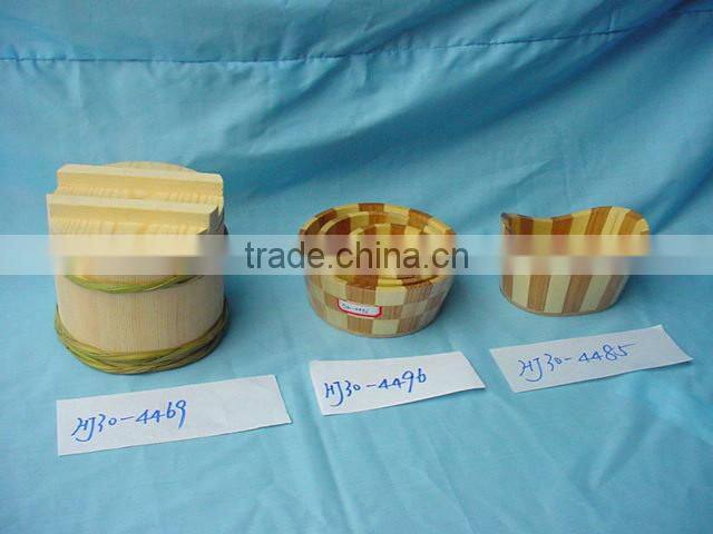 Naturel handmade antique wooden bucket,wooden bucket for sale