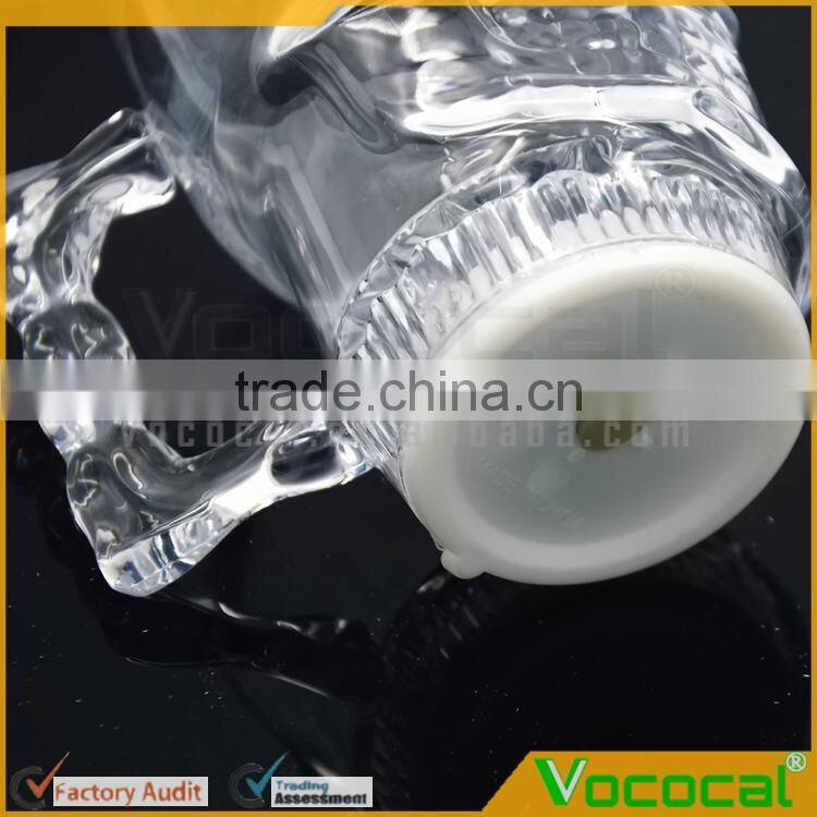 Flash Skulls Beer Stein Light Cup Luminous Wine Drinking Cup Halloween Decoration Bar Accessories