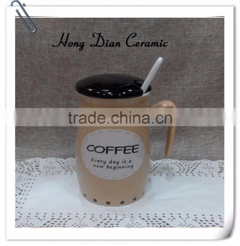 ceramic type Lovely Ceramic Cup Cute Pottery Water Mug Cup Tea Coffee Milk Cup, Snowy white,birthday wishes ceramic mugs