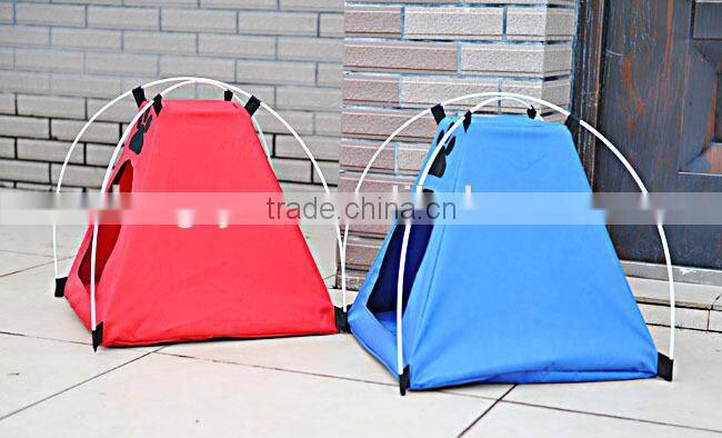 Oxford cloth Folding tent Dog house foldable removable pet tent