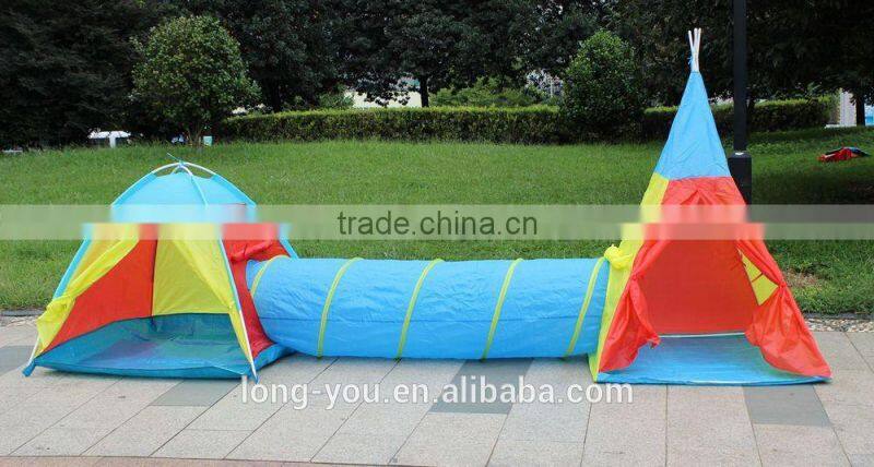 Play Tent With Tunnel Set Adventure Play Tent Set