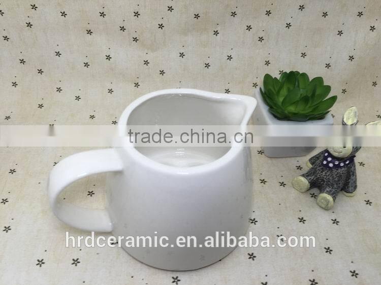 High quality stocked Ceramic Milk Sugar Pot, Sugar pot