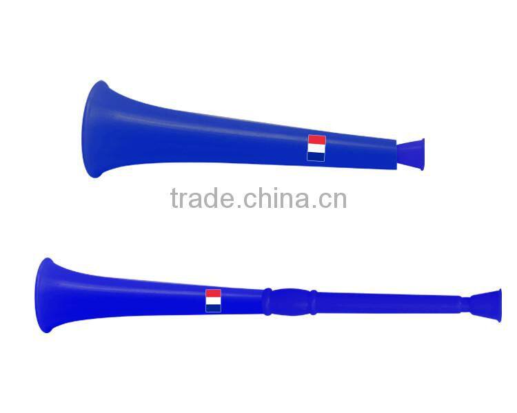 Sport cheering vuvuzela football country custom vuvuzela Plastic big vuvuzela