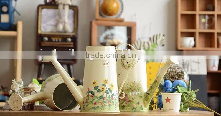 mini Children garden iron watering can with jug mouth
