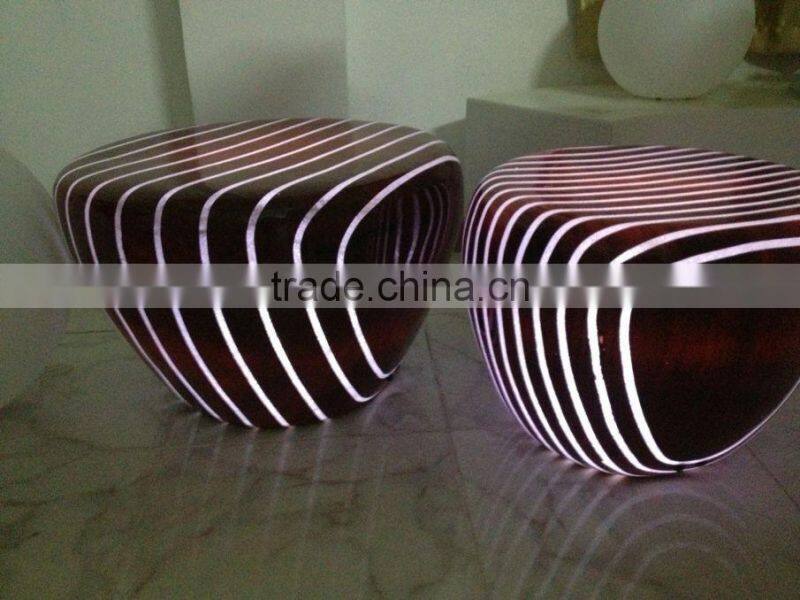 led chair for bar/ lighting sofa