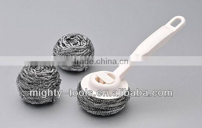 Plastic Handle Pan Cleaning Brush