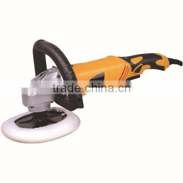 Comfortable Handle Design 1400W 180mm Polishing Machine for Cars