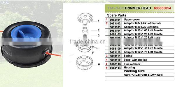 HUS S35 Manual Feed Trimmer Head For Straight Shaft Trimmers