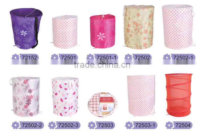 High quality folding pop up laundry clothes hamper dirty basket