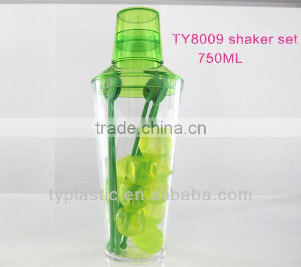 2016 new 28 oz plastic cocktail shaker bottle for sales