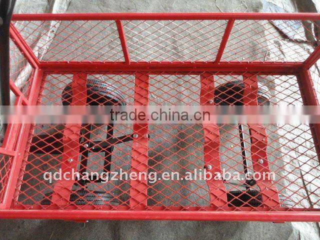 large metal garden cart trolley TC1840A