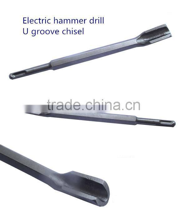 SDS max spade Chisel Bent chisel used with electric hammer drill