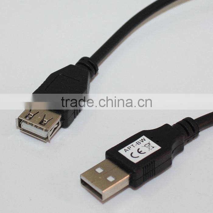 2015 Hot! Factory price of Good quality usb male to usb female Usb Extension Cable OEM service H