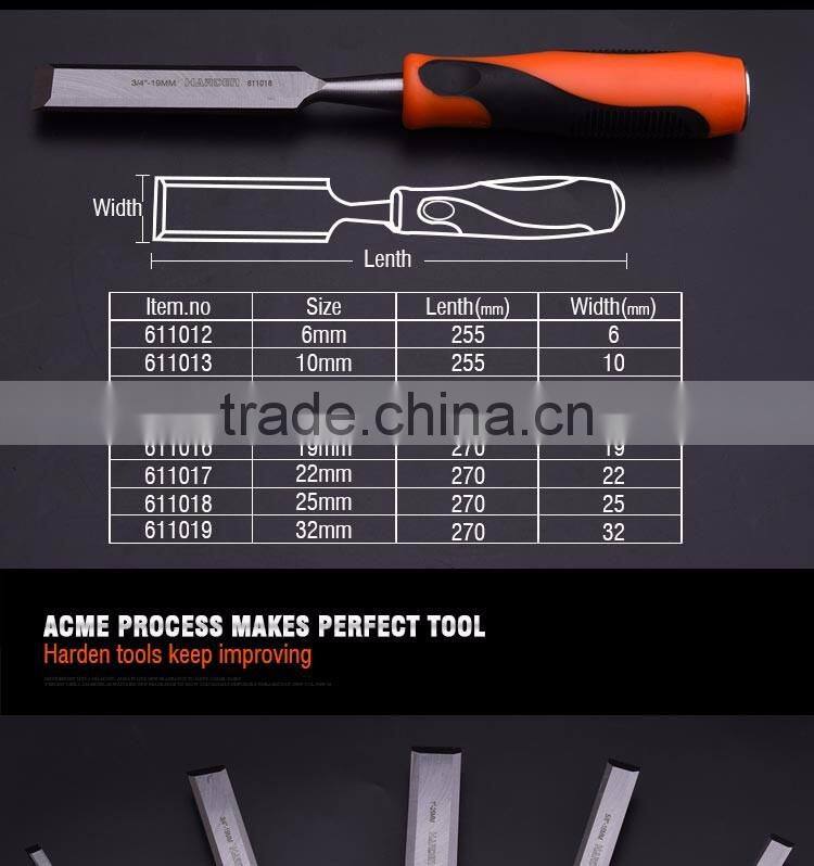 Double Color Durable Woodwork Wood Carving Chisel Set