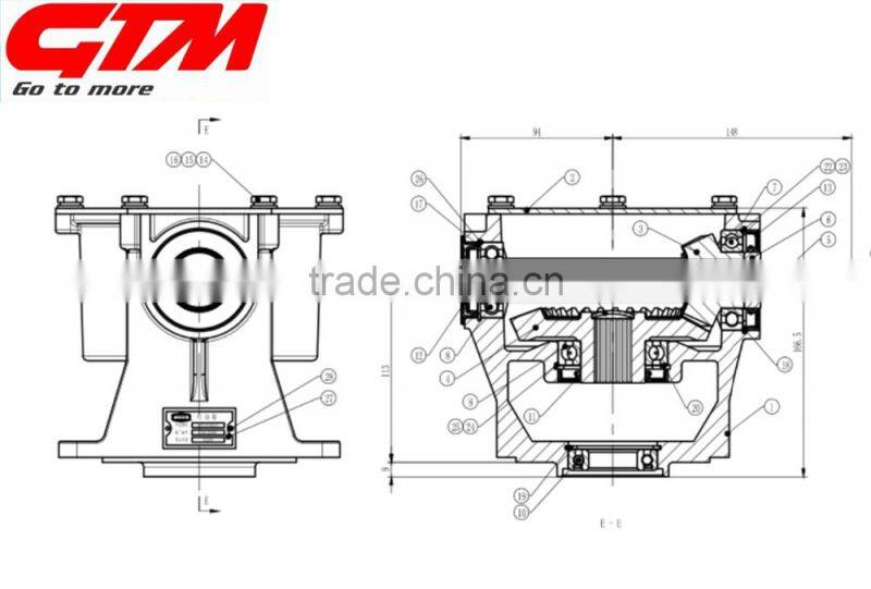 Low MOQ agricultural gearbox