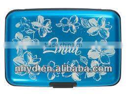 alibabab trade assurance medium size aluminum card case