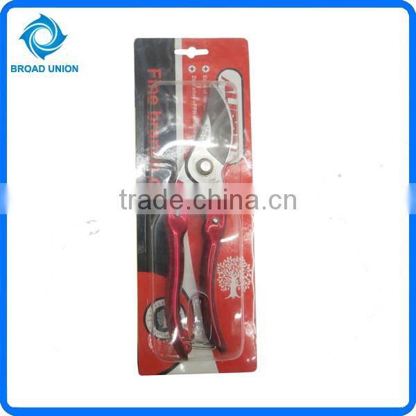 8'' Hot Sale Red Garden Scissors Wholesale Pruning Scissors