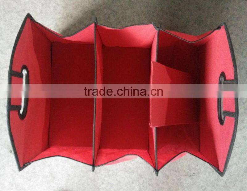 Wholesale custom logo premium advantage travel storage Collapsible car trunk organizer