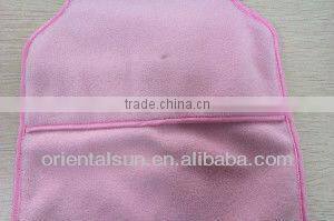 Pink Words Cotton Rubber Hot Water Bottle