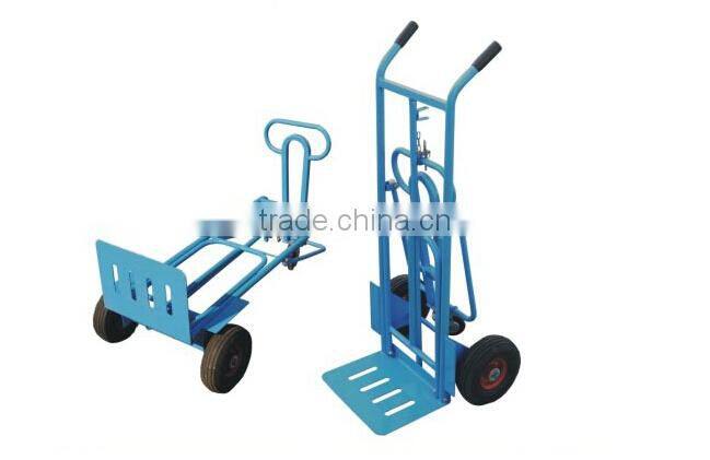 China industrial folding aluminium 90KG hand trolleyHT1105