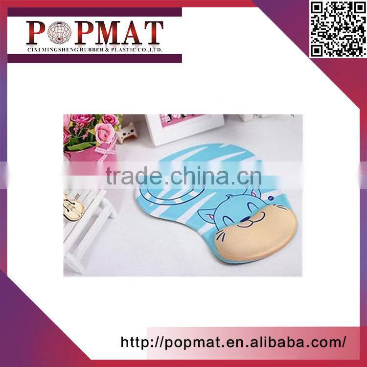 Cheap Advertising Customized Rubber Wrist Mouse Pad With Good Quality