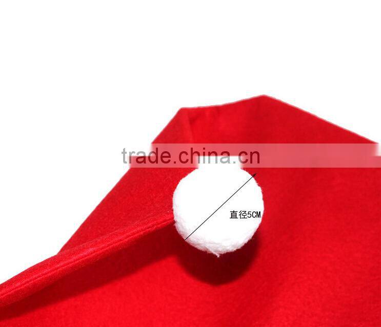 Hot sale cheap christmas santa chair cover wholesale