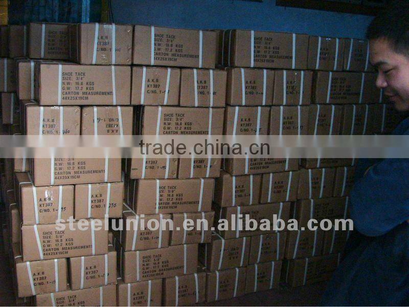 fine blue shoe tack nails/three star brand shoe tack naisl / Shoe Tack