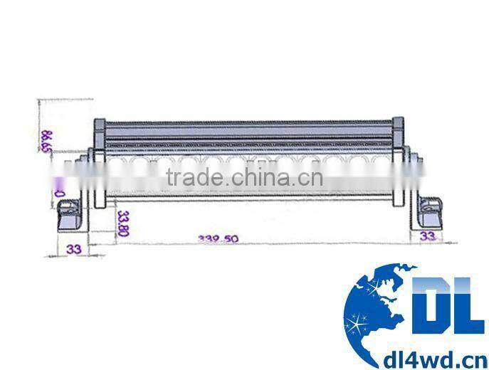 Off Road Truck Spare Parts 4x4 LED Light Bar 72W LED Light 24V