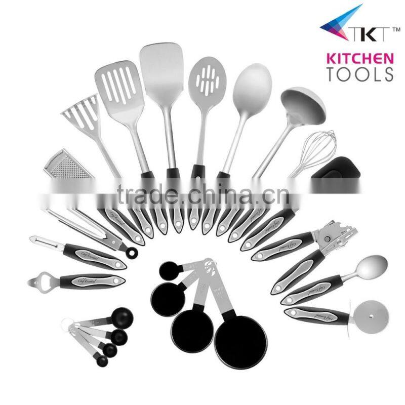 high quality 24pcs kitchen utensils set tools , cooking ware ,kitchneware
