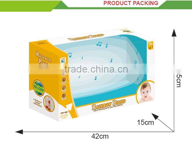 High quality baby plastic musical instrument mini piano marbles toy