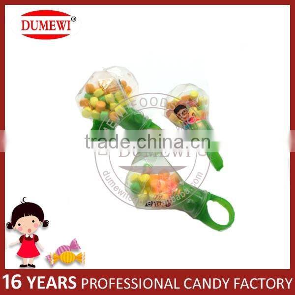 Fruit Flavor Lighting Diamond Ring Shaped Toy Tablet Candy