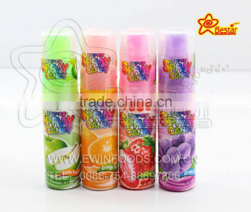 Fruit Flavor Sour Spray Candy Liquid Candy