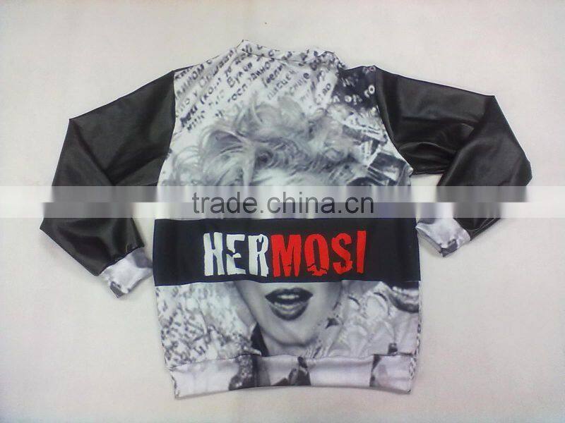 Men's cashmere sweater vest&sweater shirt mens 2014&wholesale customized sweatshirt YY- 456