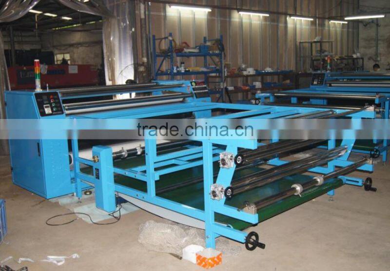 Automatic calandar sublimation machine rolling